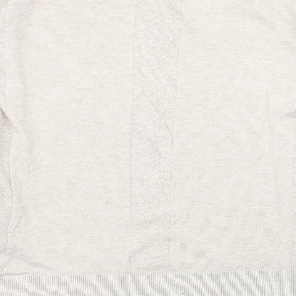 Topshop Womens Beige Pullover Jumper Size 8