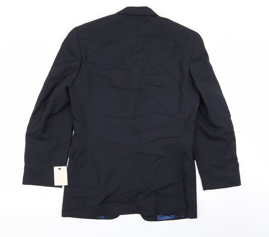 lino verra Mens Blue Jacket Blazer Size 34