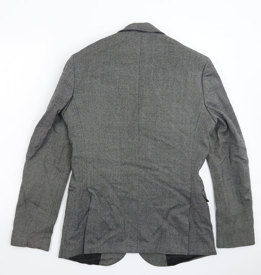 Mens UK Size 40 Marks and Spencer Regular Grey Suit Jacket