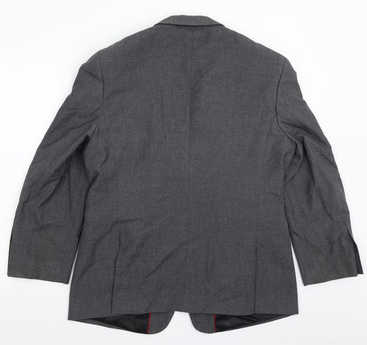 Mens UK Size 42 Burton Regular Grey Suit Jacket