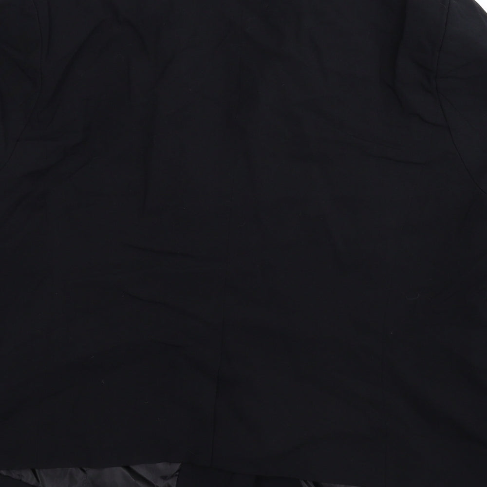 Womens UK Size 2XL FOREVER 21 Black Jacket