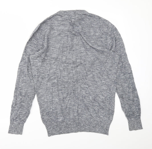 F&F Mens Blue Pullover Sweatshirt Size M