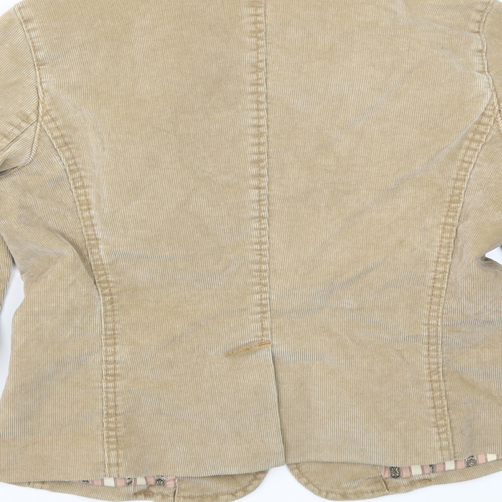 Gap Womens Beige Jacket Blazer Size M