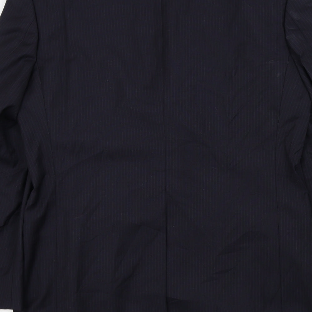 Mens UK Size 38 M&S Regular Blue Suit Jacket