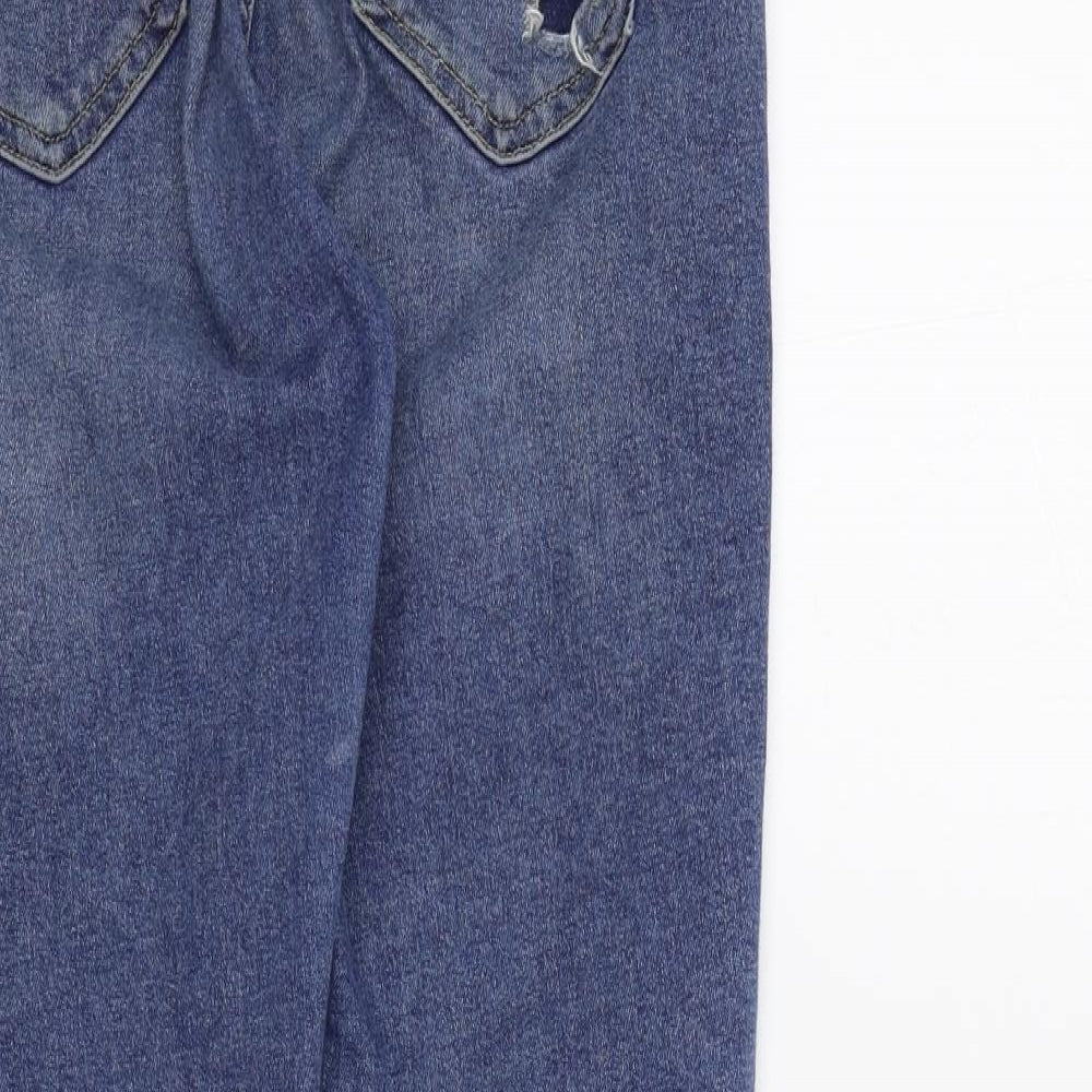 Womens UK Size 30 in Topshop Regular Fit Skinny Blue Jeans