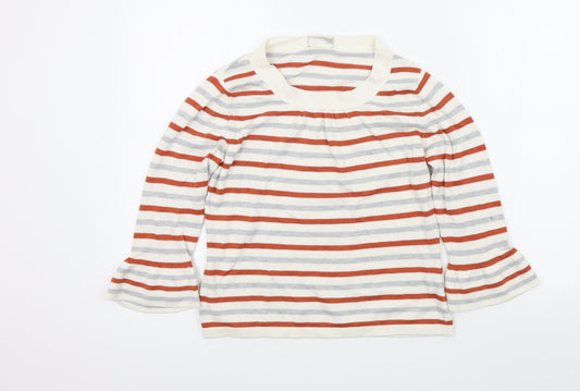 Womens UK Size 14 MINUET White Pullover Jumper
