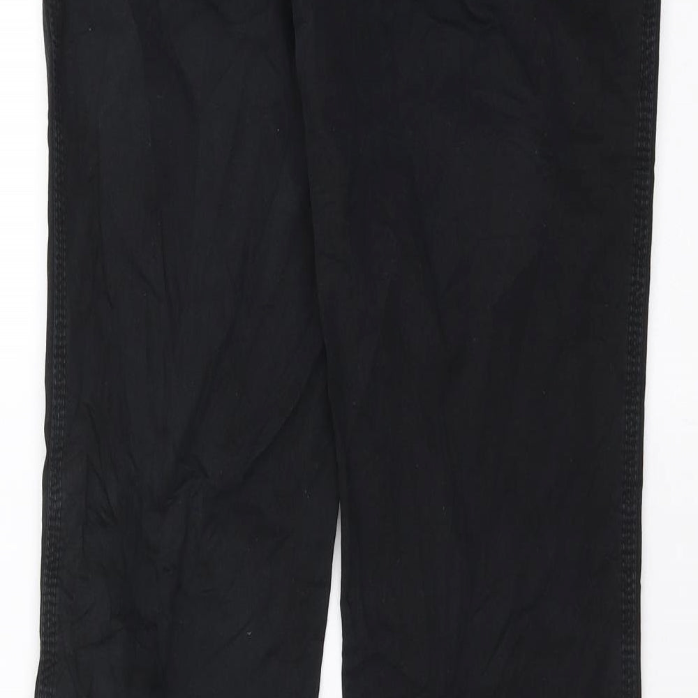 Womens UK Size 8 EVIE Regular Fit Black Trousers