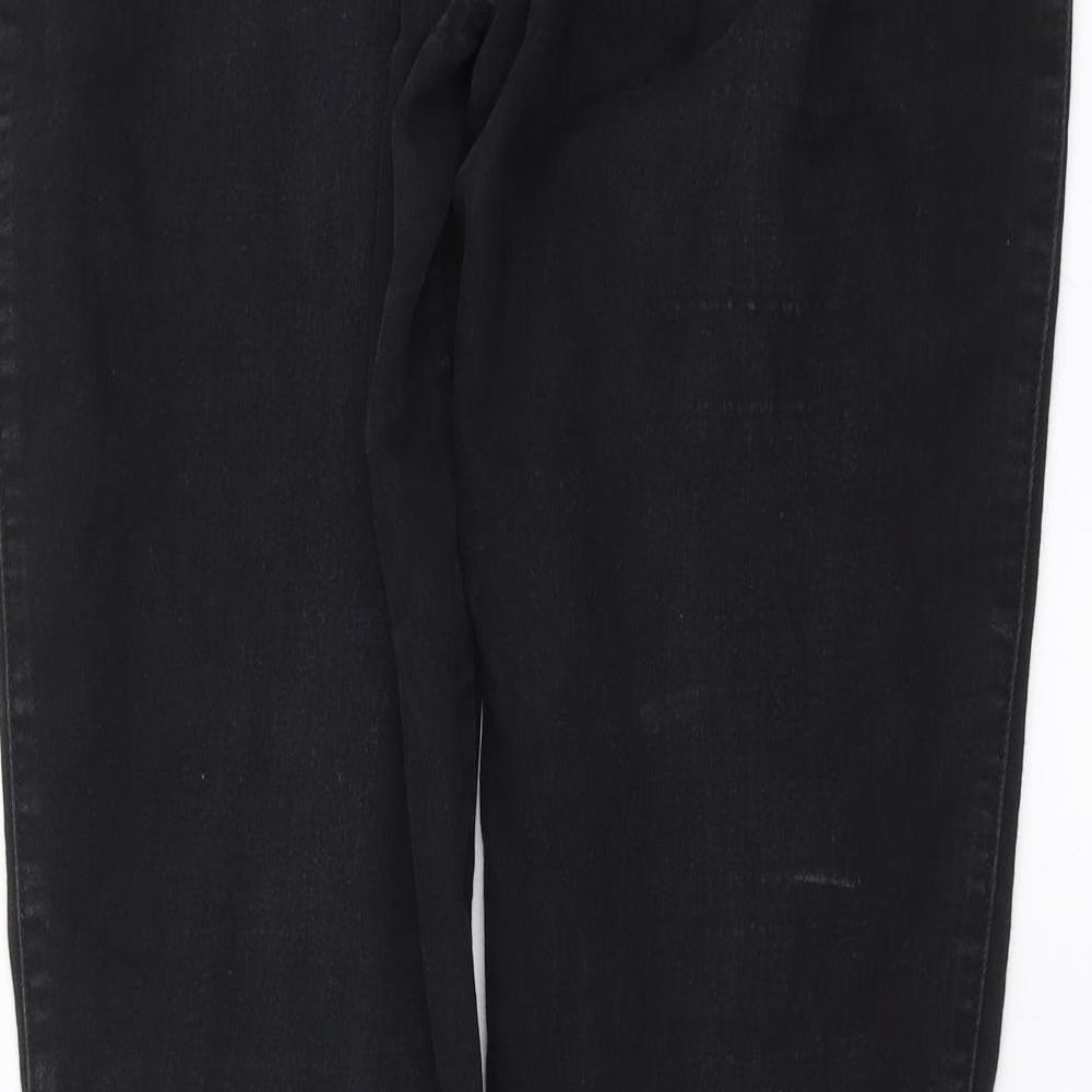 Primark Womens Black Denim Jegging Jeans Size 12 L32 in
