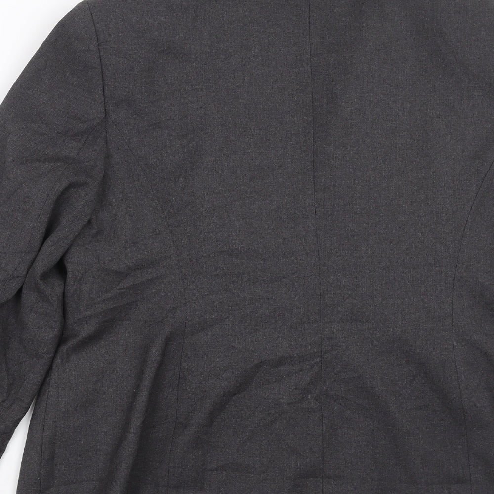 Marks and Spencer Womens Grey Jacket Suit Jacket Size 16