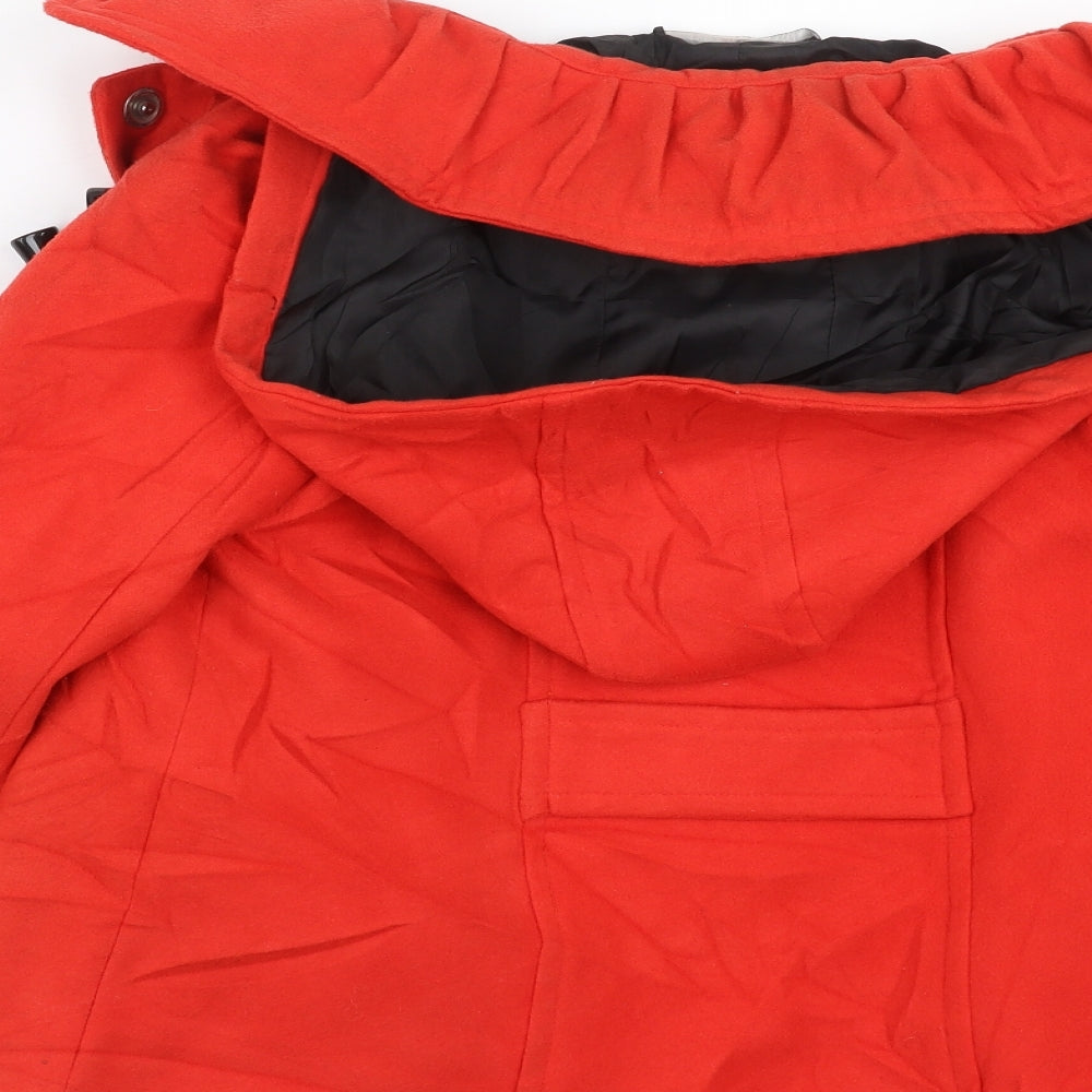 Primark Womens Red Jacket Coat Size 8