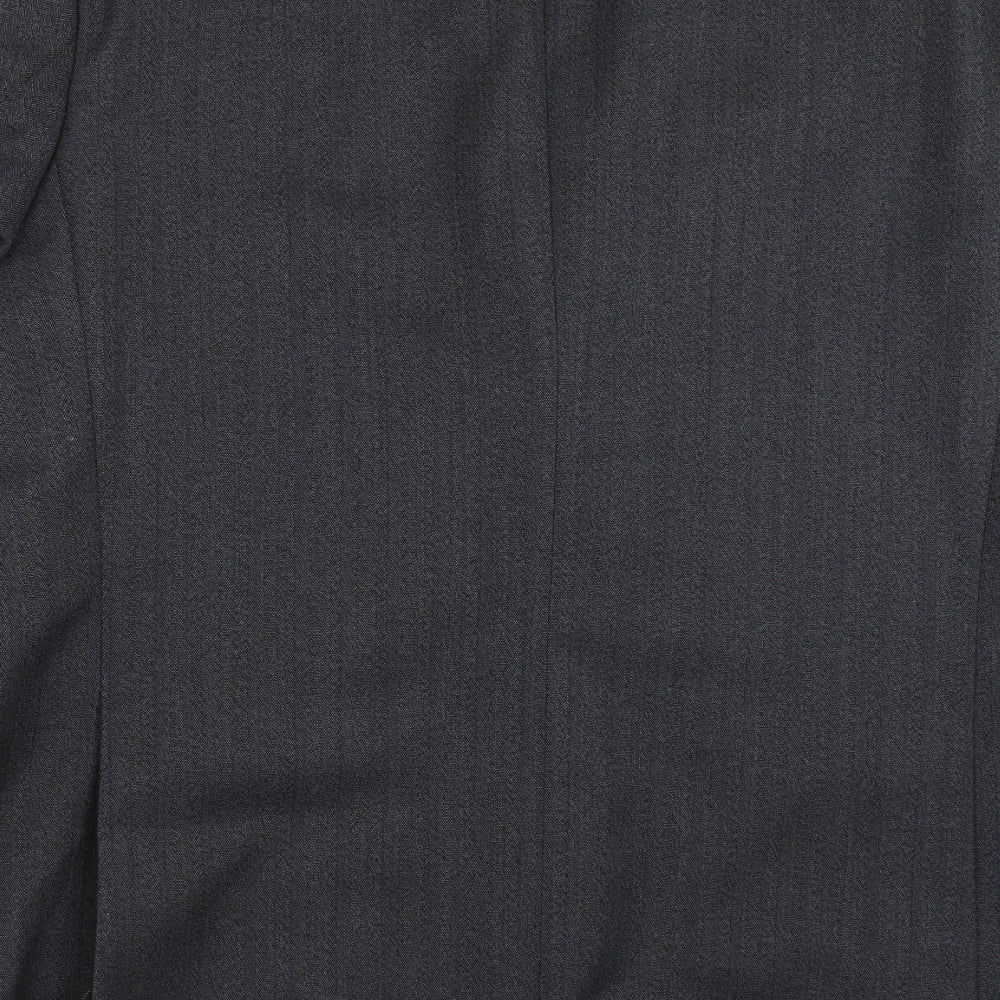 Mens UK Size 46 Wellington Regular Grey Suit Jacket
