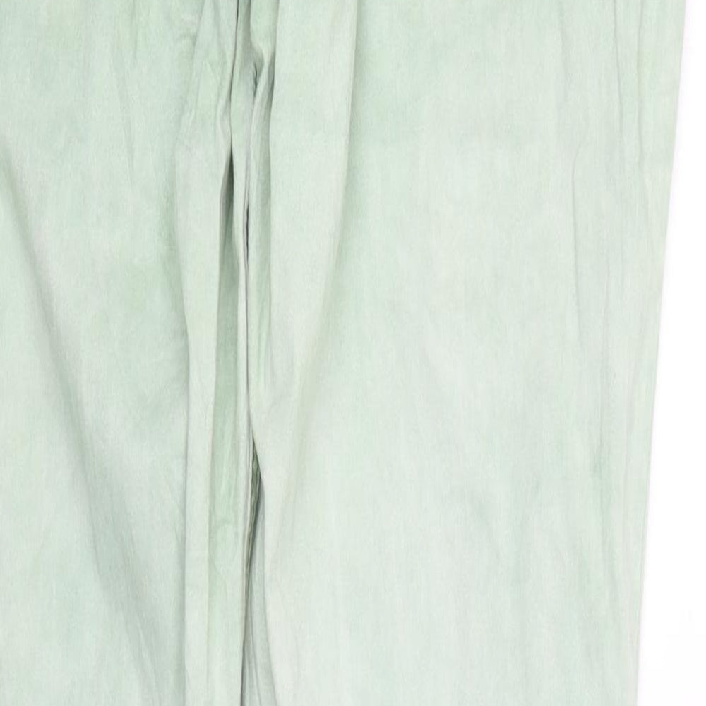 Beuna Vista Womens Green Denim Straight Jeans Size M L29 in