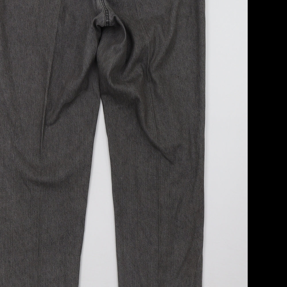 Gerry Weber Womens Grey Denim Straight Jeans Size 20 L32 in