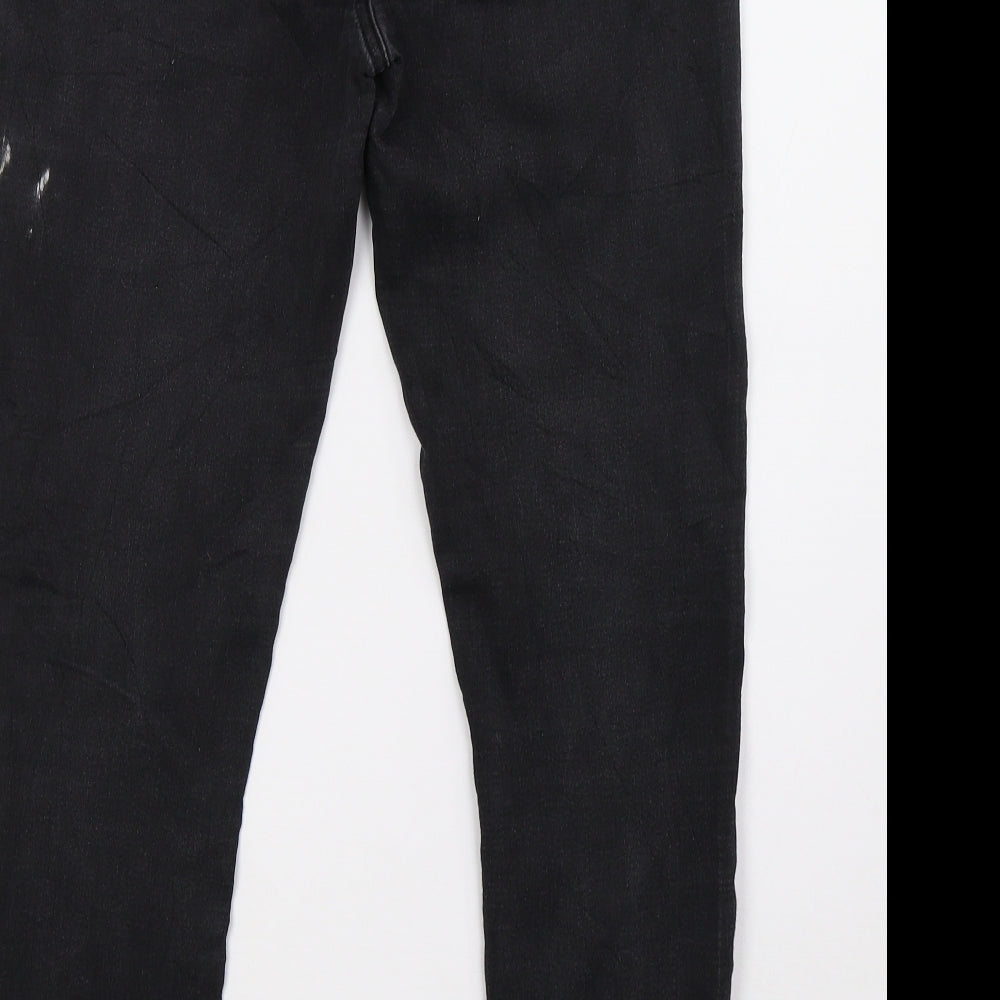 be you Womens Black Denim Skinny Jeans Size 6 L30 in