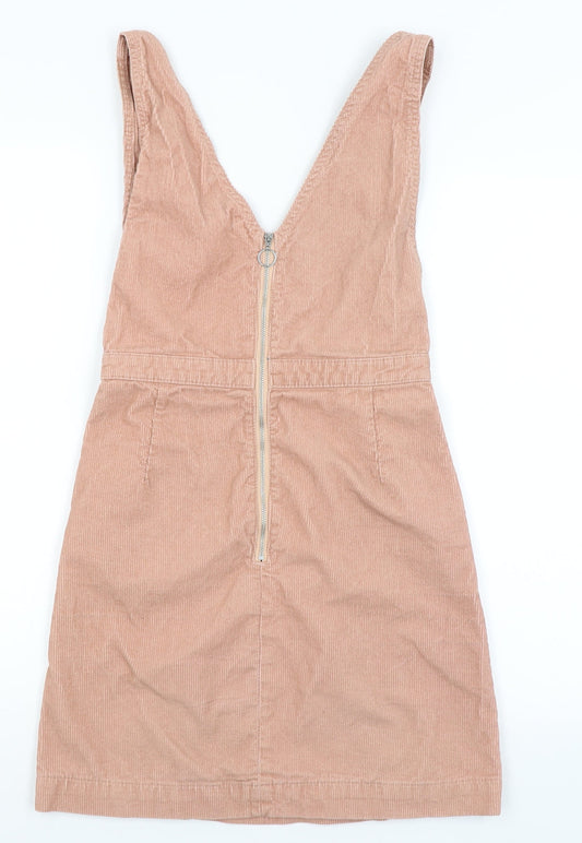 Additional front view of Denim Co women’s pink mini, size UK 4