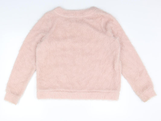 Womens UK Size 14 NEXT Beige Pullover Jumper