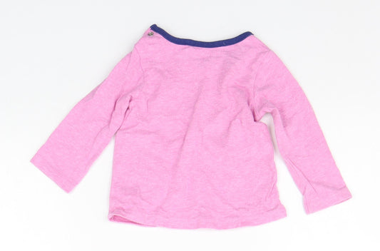 TU Girls Pink Basic T-Shirt Size 6-9 Months