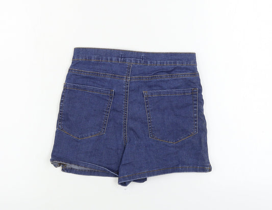 denim co Womens Blue Cut-Off Shorts Size 8