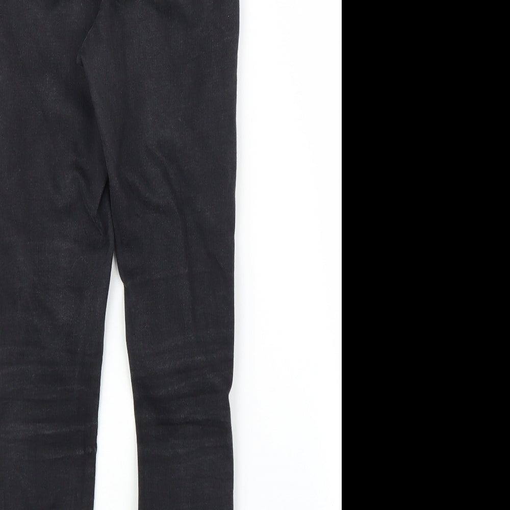 Primark Womens Black Denim Skinny Jeans Size 12 L24 in