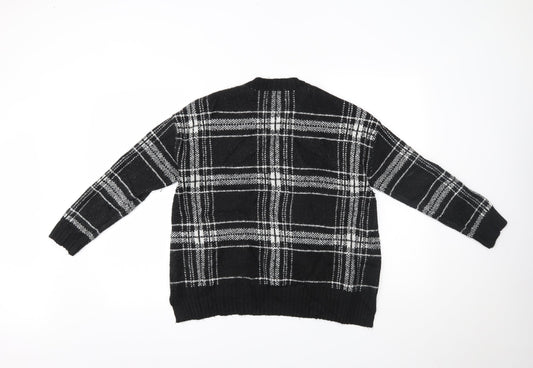 Womens UK Size M Marks and Spencer Black Pullover Jumper