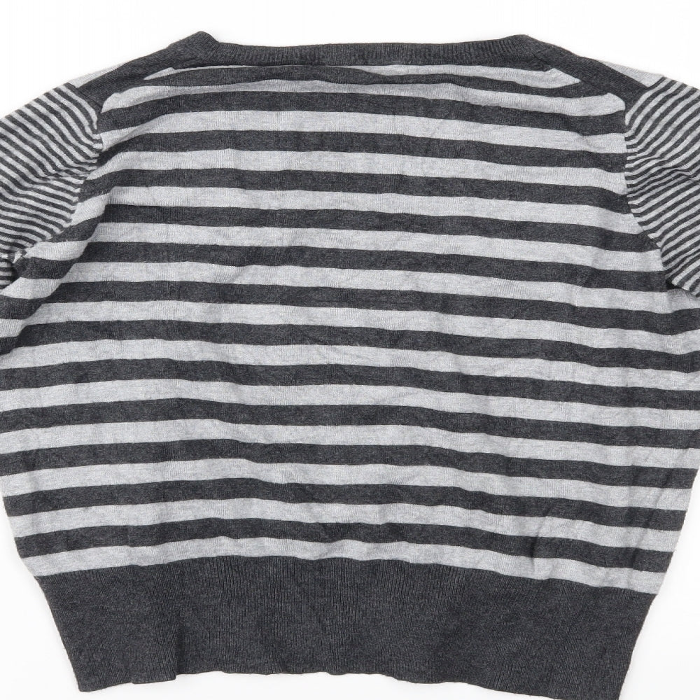 Womens UK Size 14 Marks and Spencer Grey Pullover Jumper