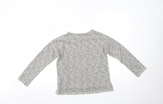 NEXT Girls Grey Pullover Jumper Size 11 Years