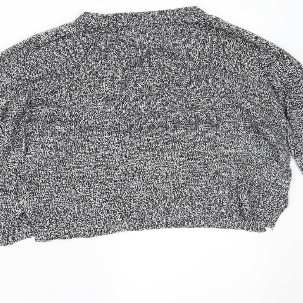 Womens UK Size M H&M Grey Pullover Jumper