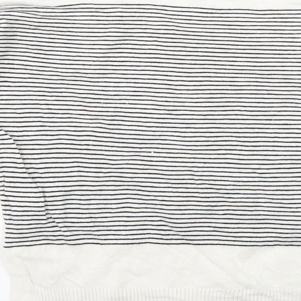 Atmosphere Womens Multicoloured Striped Basic T-Shirt Size 6