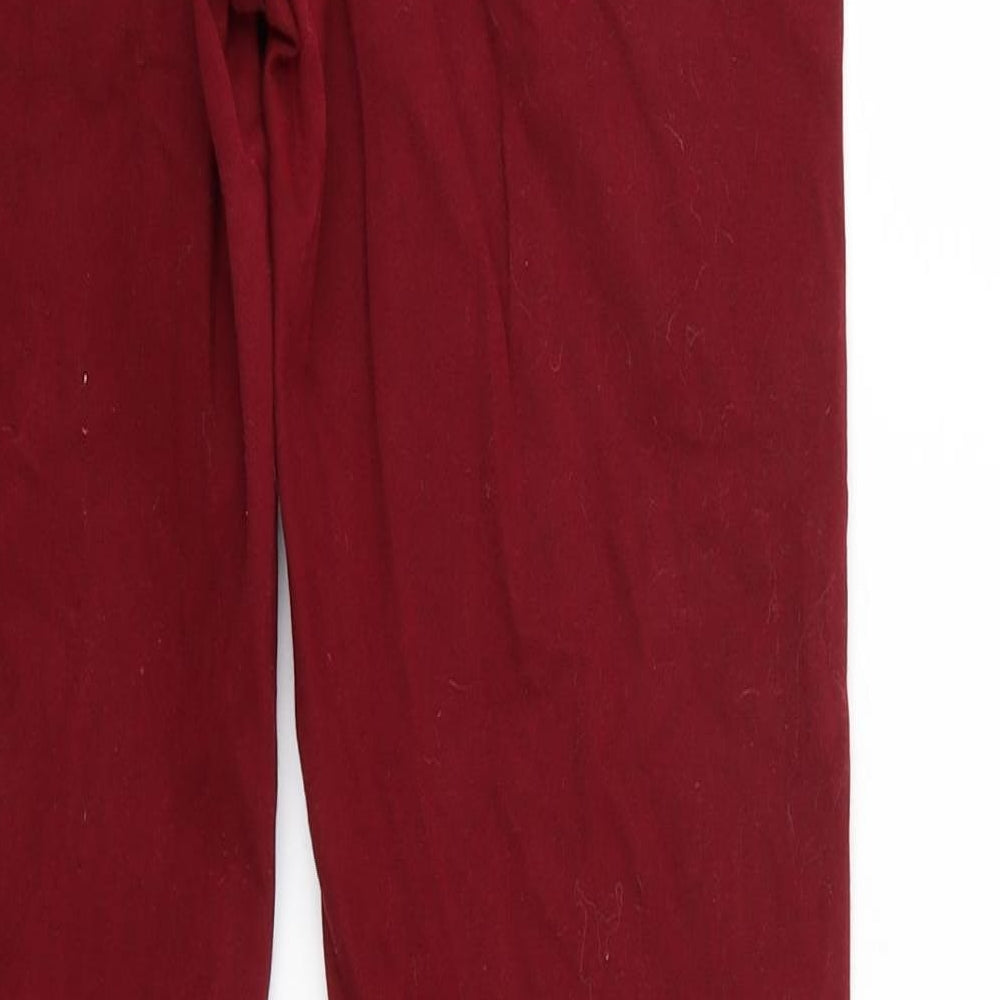Womens UK Size 10 yesyes Regular Fit Skinny Red Jeans