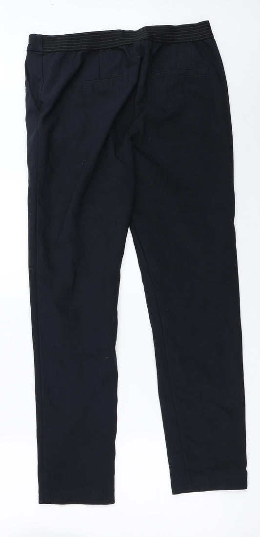 Saint Tropez Clothing Womens Black Trousers Size L L29 in