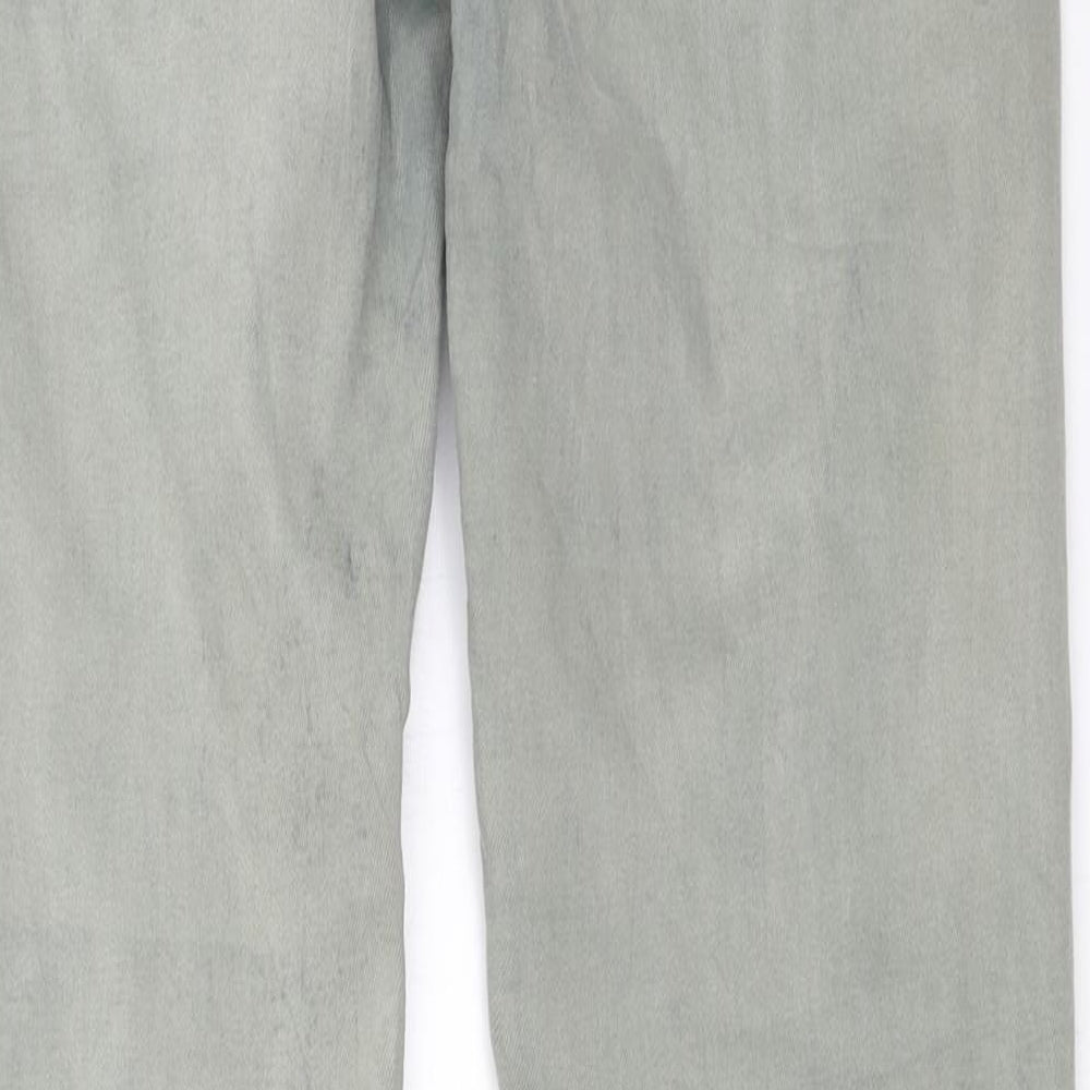 MYCHRISTY Womens Grey Denim Skinny Jeans Size 40 L30 in