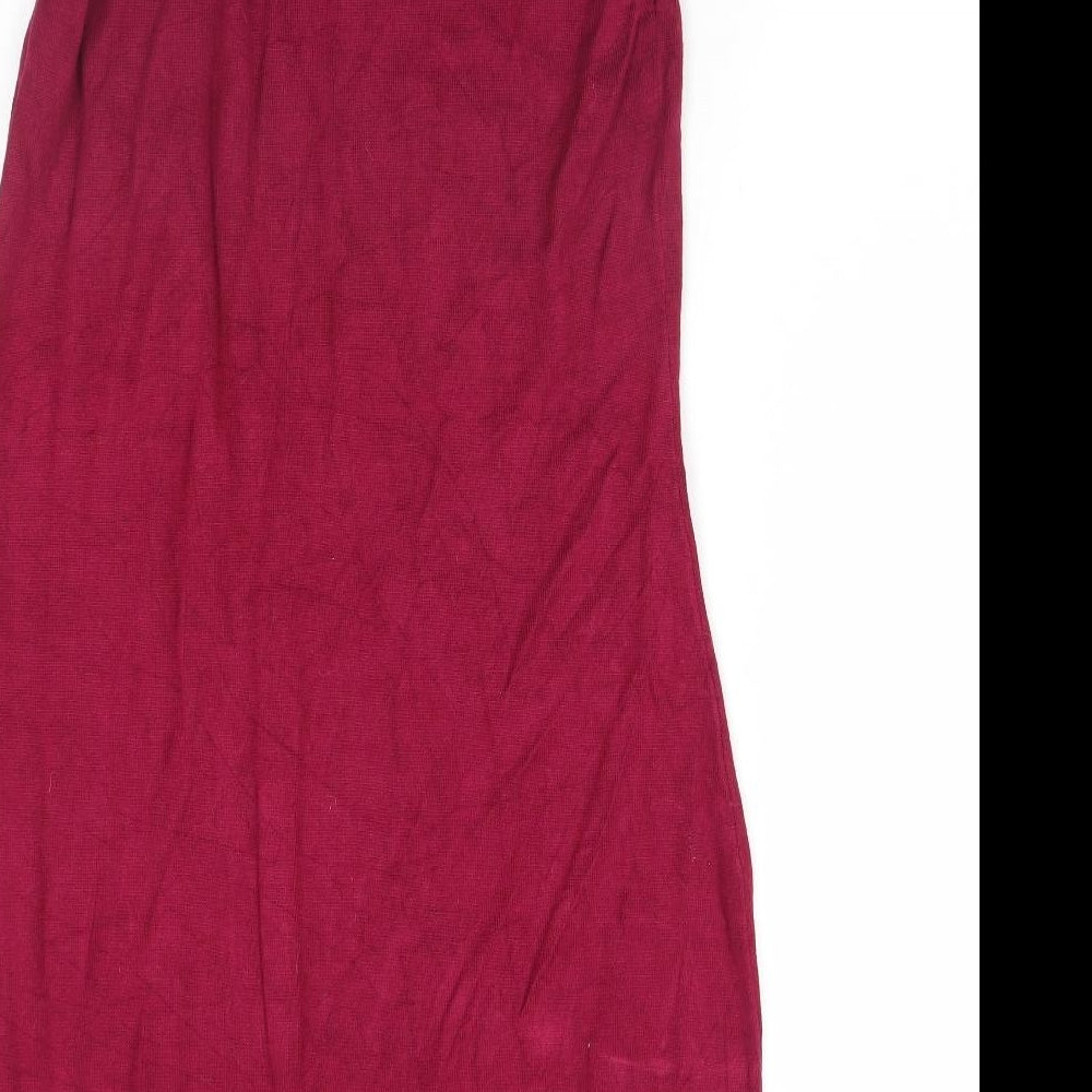 Belle vere note Womens Pink Jumper Dress Size L