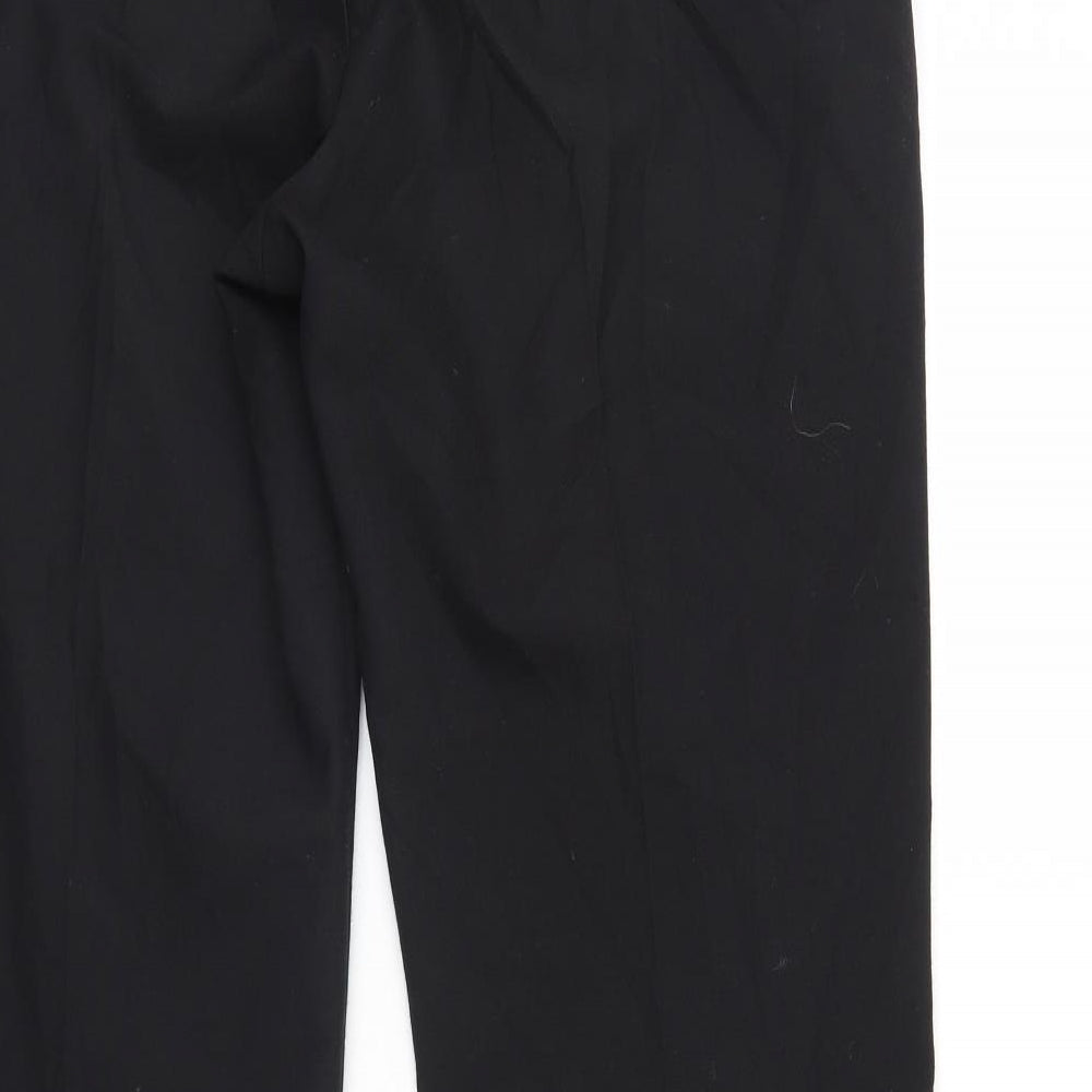 Preworn Mens Black Dress Pants Trousers Size 36 in L32 in