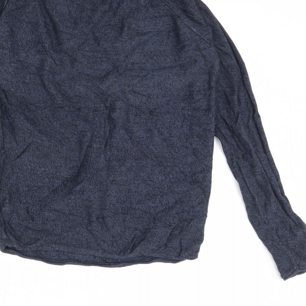 Cedar Wood State Mens Blue Pullover Jumper Size XS