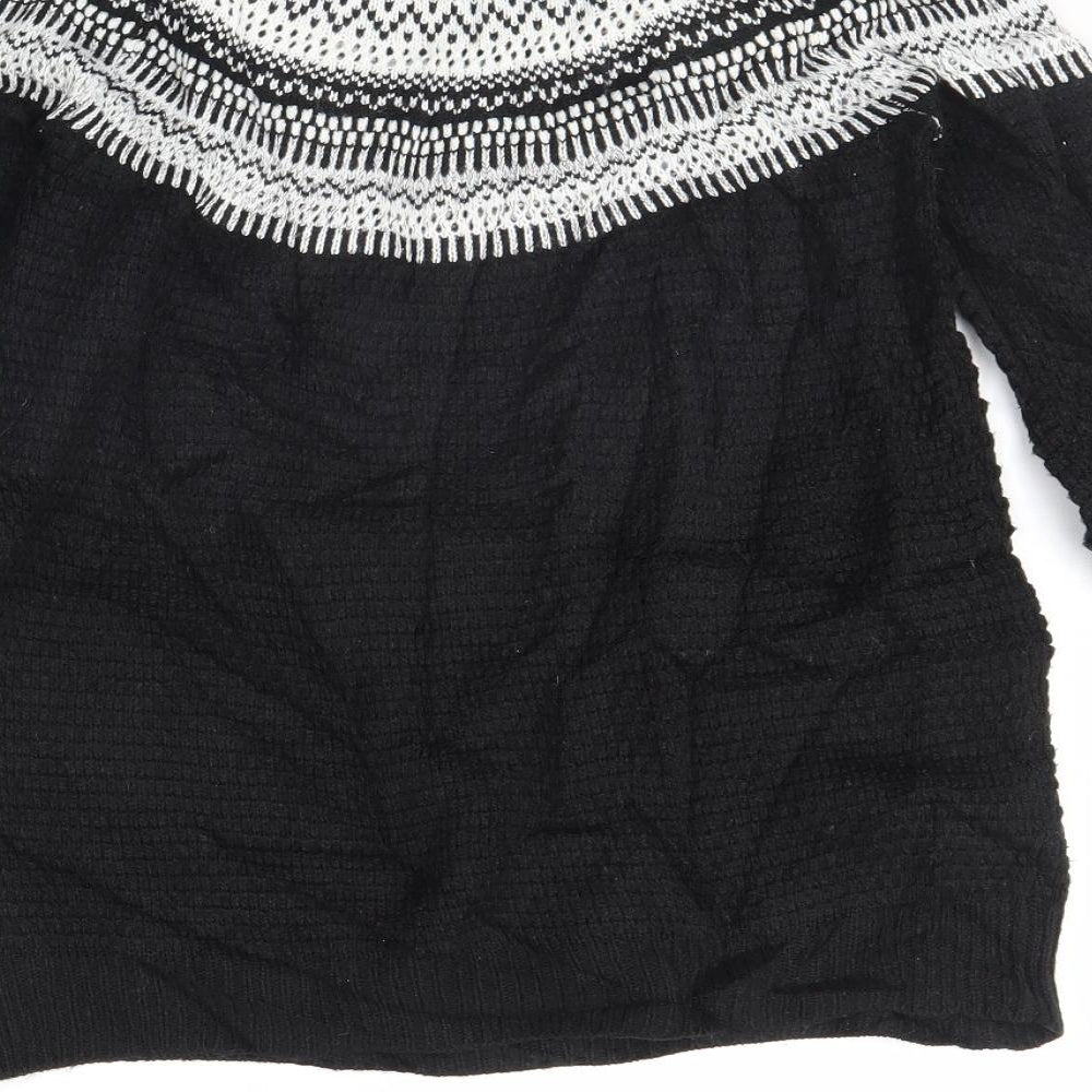 NEXT Womens Black Pullover Jumper Size 6