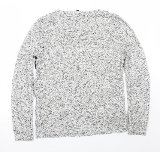 Womens UK Size 10 Newlook Grey Pullover Jumper