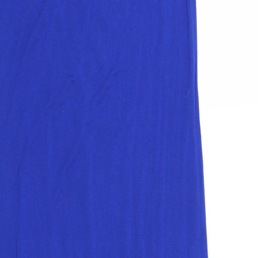 Style Womens Blue A-Line Size 16