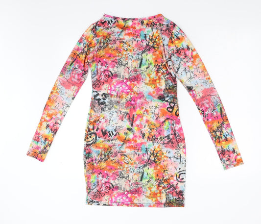 Preworn Womens Multicoloured Bodycon Size S