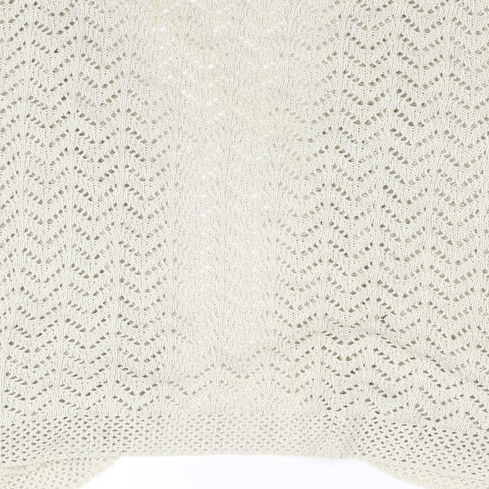 Autonomy Womens Beige Shrug Jumper Size XL