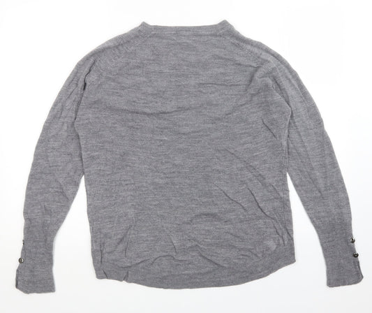Primark Womens Grey Pullover Jumper Size M