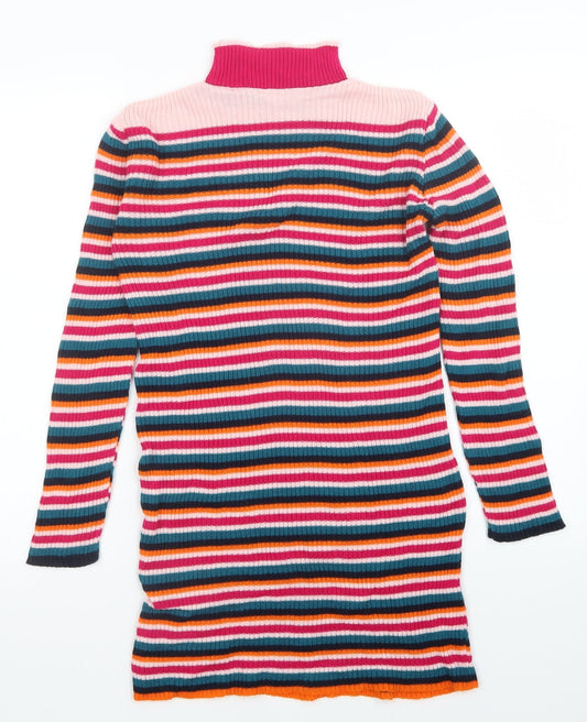rokoko Womens Multicoloured Striped Pullover Jumper Size XS