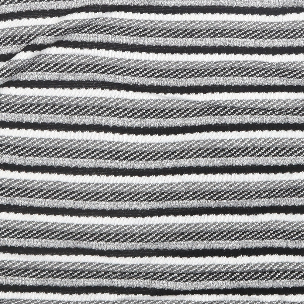 Apricot Womens Multicoloured Striped Pullover Jumper Size 14