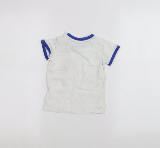 Matalan Baby White Basic T-Shirt Size 12-18 Months