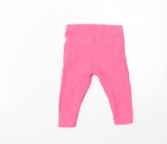 Mothercare Girls Pink Pyjama Pants Size 6-7 Years