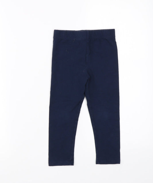 Nutmeg Girls Blue Pyjama Pants Size 3-4 Years