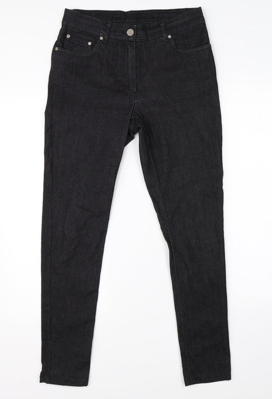 Womens UK Size 29 in Bonita Regular Fit Skinny Black Jeans