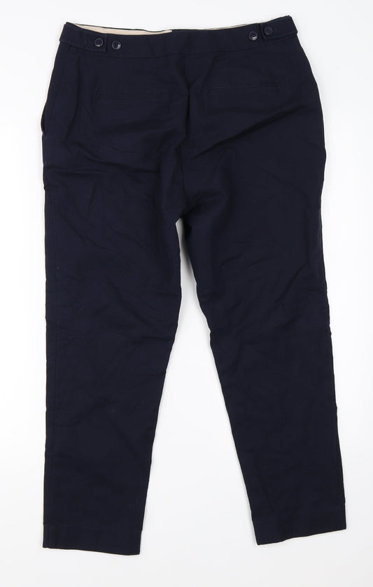 Debenhams Womens Blue Dress Pants Trousers Size 12 L23 in
