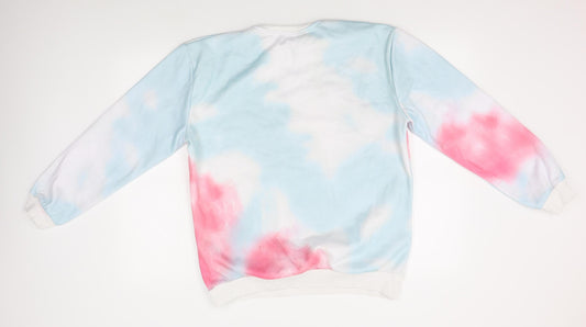 BoohooMAN Womens Blue Pullover Jumper Size S