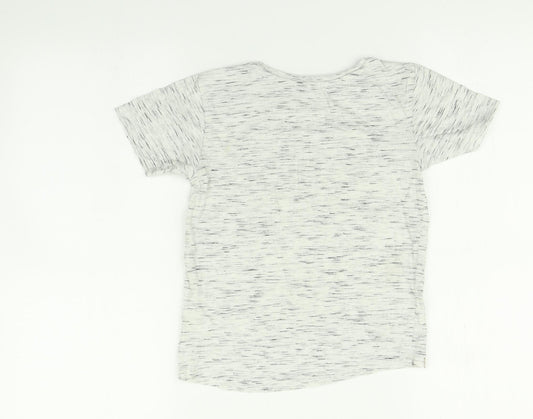 George Boys Grey Basic T-Shirt Size 5-6 Years