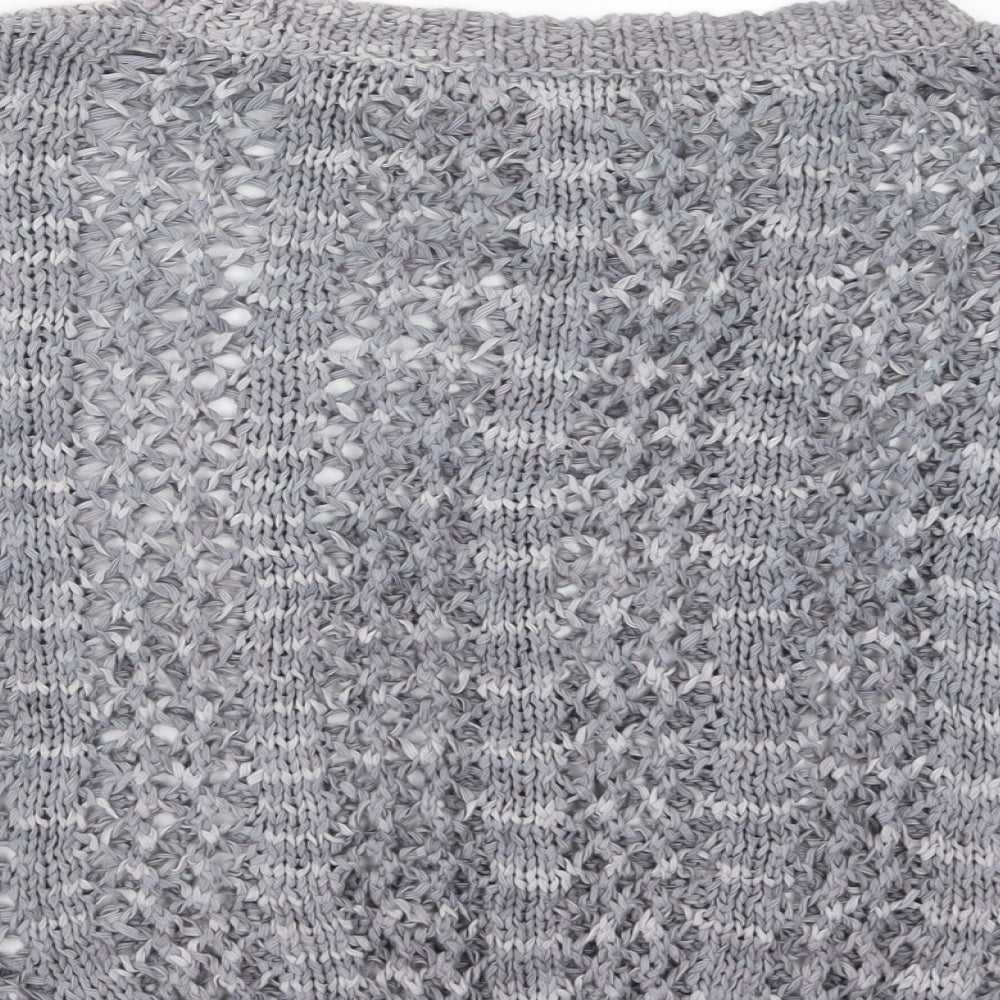 Womens UK Size 12 Marks and Spencer Grey Pullover Jumper